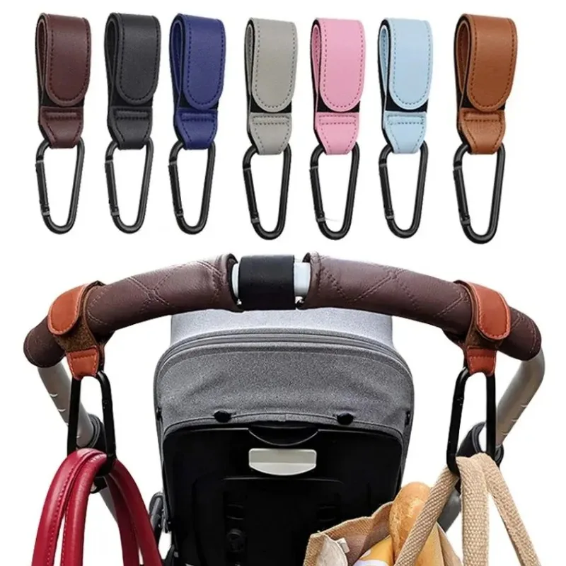 1/2/4Pcs Leather Cart Hooks Ba - Backpack Diaper Bag review and price