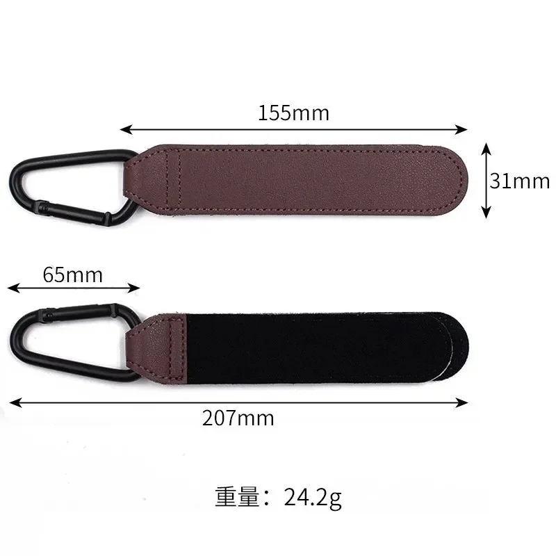 1/2/4Pcs Leather Cart Hooks Ba - Backpack Diaper Bag review and price