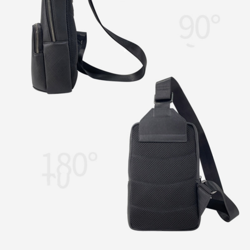 Fashion Design Black Men's Sli - Leather Backpack Vintage review and price