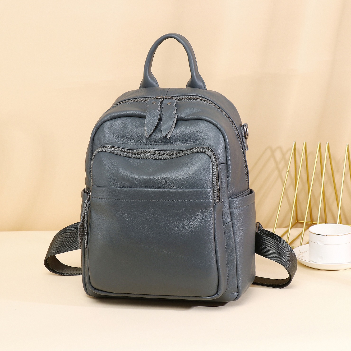 Zency Genuine Leather Women's  - Leather Backpack Vintage review and price